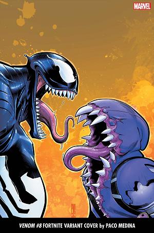 Venom #8 MEDINA FORTNITE cover