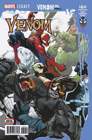 Venom #160 2ND PTG SANDOVAL cover