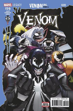 Venom #159 2ND PTG SANDOVAL cover