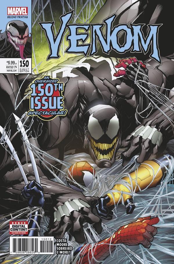 Venom #150 SANDOVAL 2ND PTG cover
