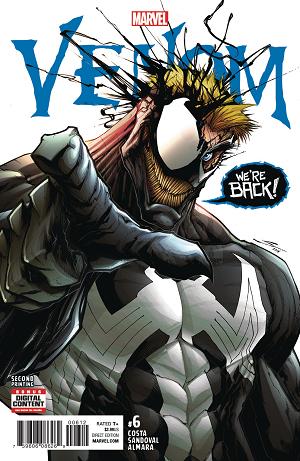 Venom #6 2ND PTG SANDOVAL cover