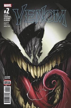 Venom #2 2ND PTG SANDOVAL cover