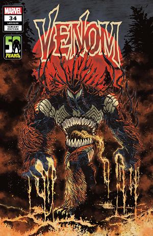 Venom #34 SUPERLOG VENOM-THING cover