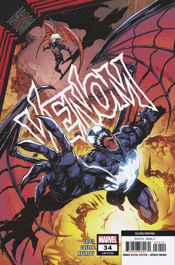 Venom #34 2ND PTG COELLO cover