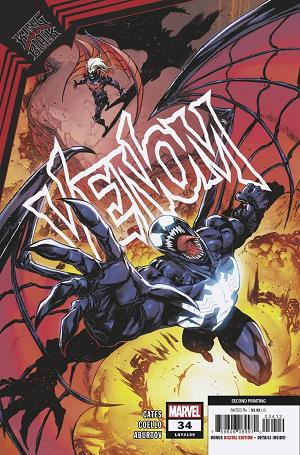 Venom #34 2ND PTG COELLO cover