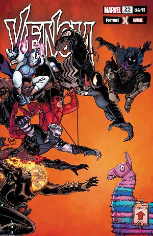 Venom #29 KUDER FORTNITE cover