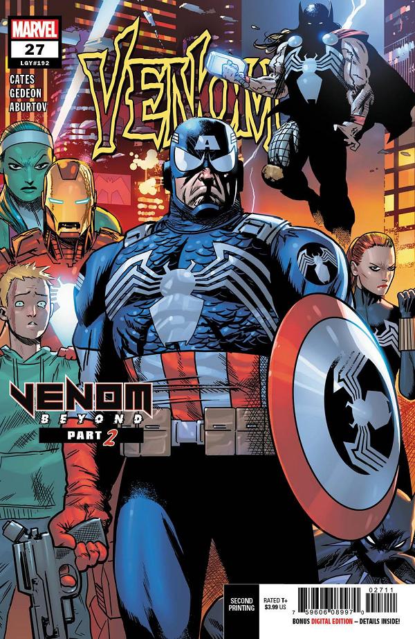 Venom #27 2ND PTG GEDEON cover