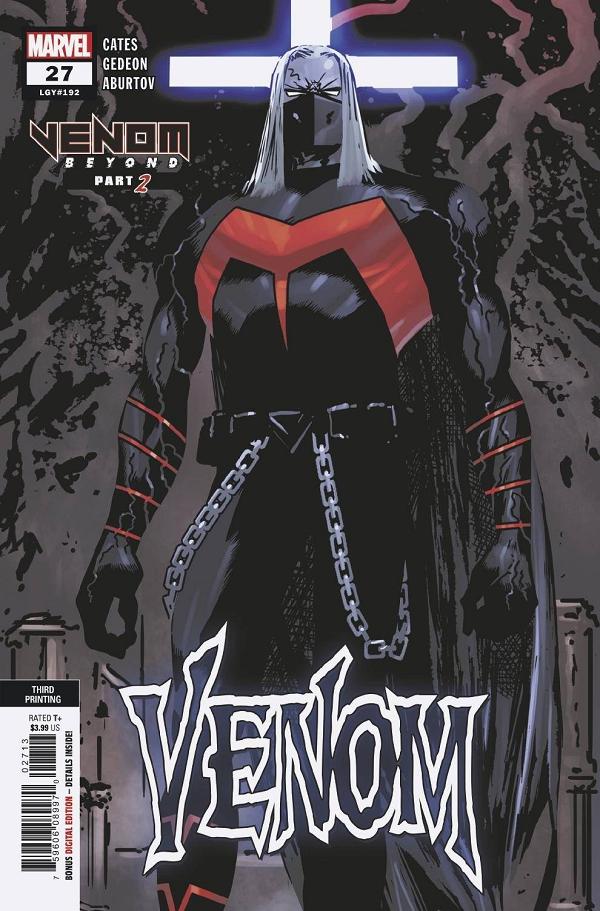 Venom #27 3RD PTG cover