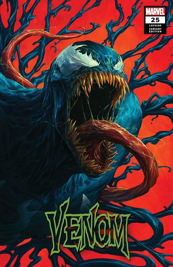 Venom #25 RAPOZA cover