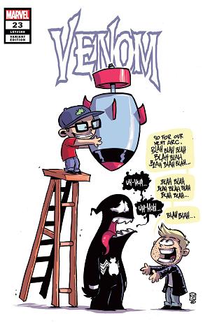 Venom #23 YOUNG cover