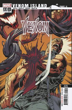 Venom #22 2ND PTG cover