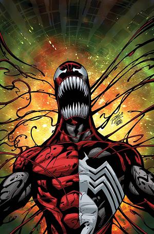 Venom #16 LIM CARNAGE-IZED cover