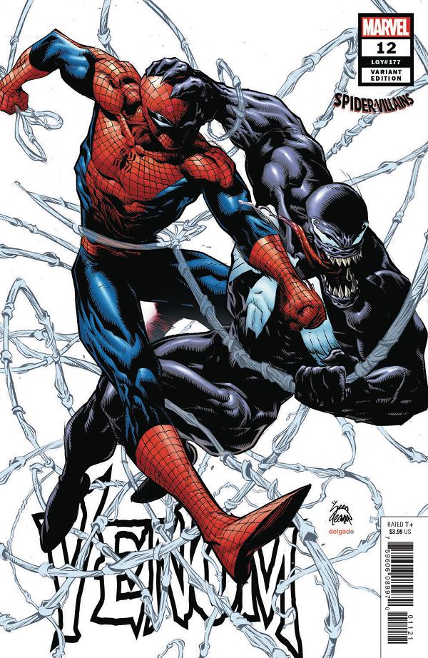 Venom #12 STEGMAN SPIDER-MAN VILLAINS cover