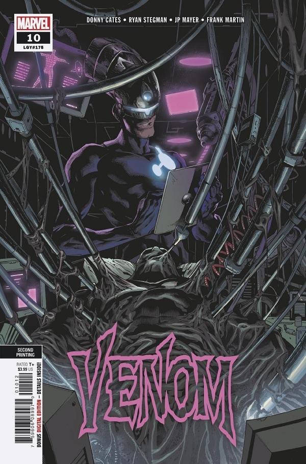 Venom #10 2ND PTG STEGMAN cover