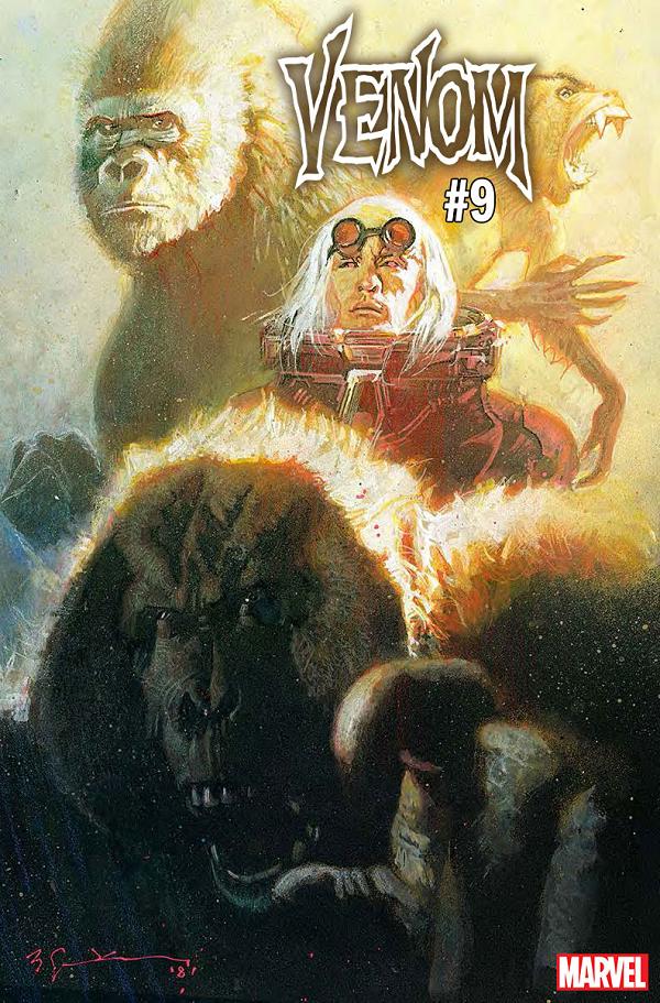 Venom #9 SIENKIEWICZ FANTATSIC FOUR VILLAINS cover