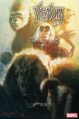 Venom #9 SIENKIEWICZ FANTATSIC FOUR VILLAINS cover
