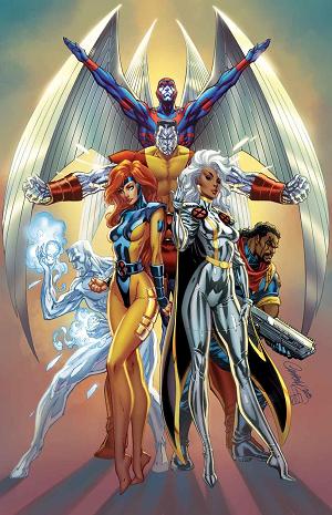 Venom #8 JS CAMPBELL UNCANNY X-MEN cover