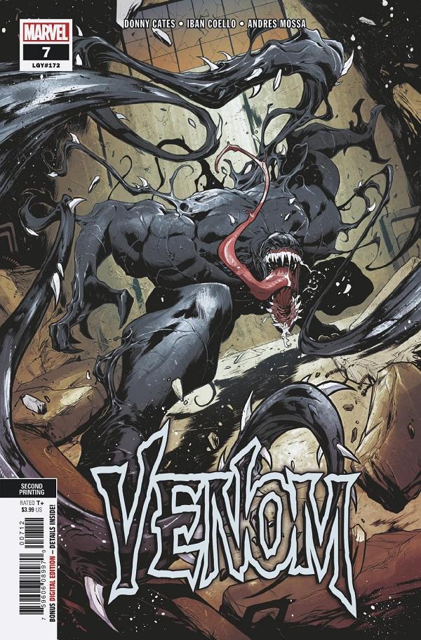 Venom #7 2ND PTG STEGMAN COELLA cover
