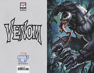 Venom #7 SUJIN JO MARVEL BATTLE LINES cover