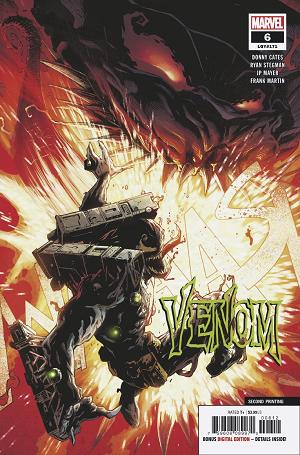 Venom #6 2ND PTG STEGMAN cover