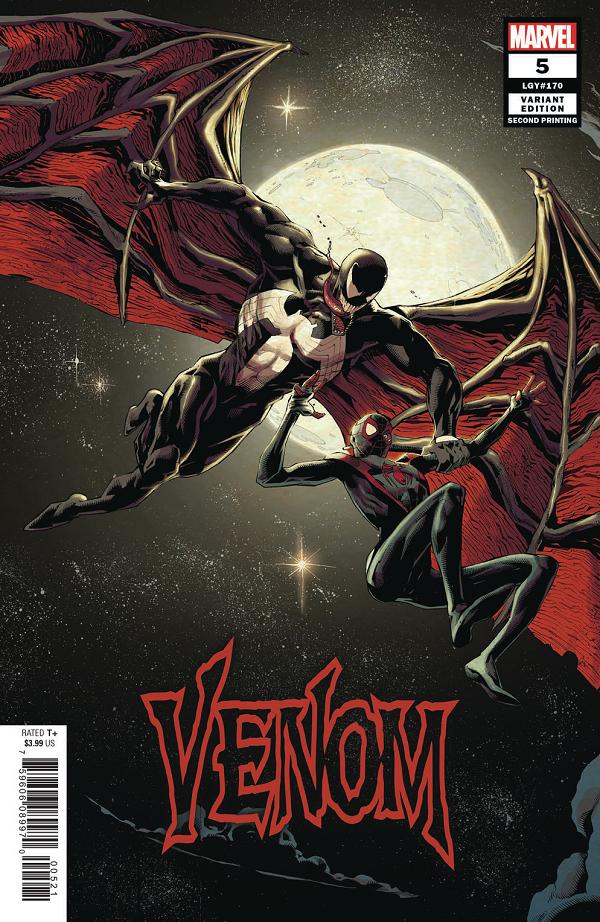 Venom #5 2ND PTG STEGMAN cover