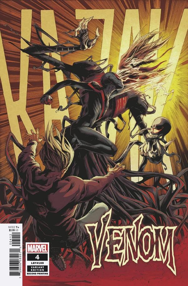 Venom #4 2ND PTG STEGMAN cover