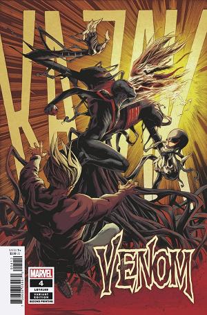 Venom #4 2ND PTG STEGMAN cover