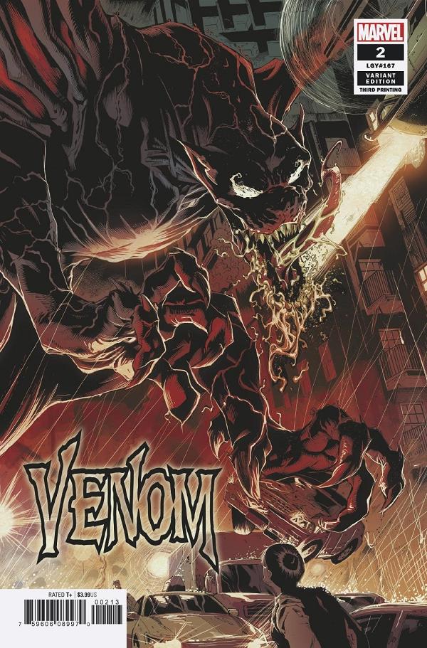 Venom #2 3RD PTG STEGMAN cover