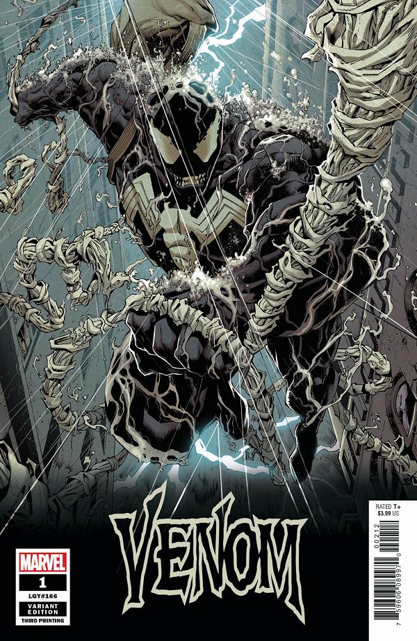 Venom #1 3RD PTG STEGMAN cover