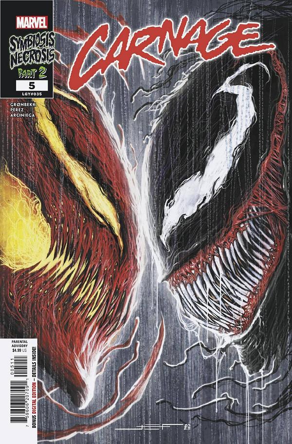 Carnage #5  cover