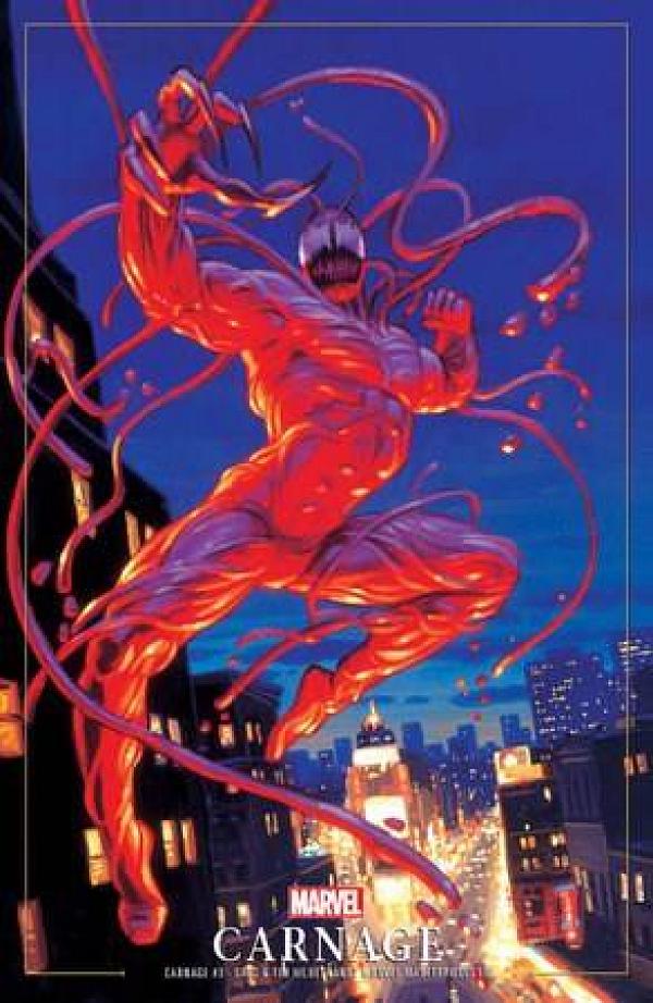 Carnage #3 variant cover by Greg Hildebrandt