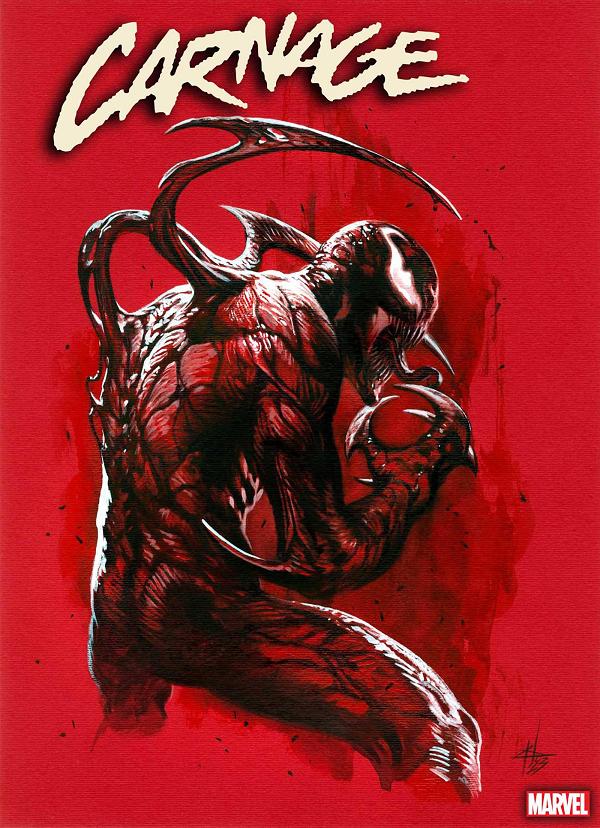 Carnage #1 GABRIELLE DELLOTTO FOIL cover