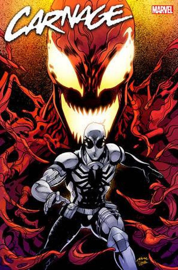 Carnage #1 variant cover by Pere Perez