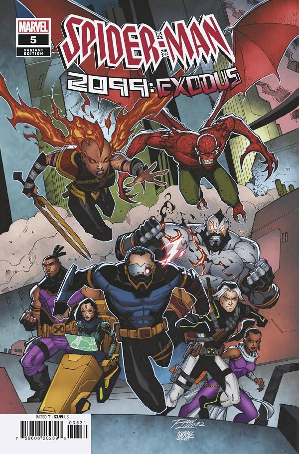 Spider-Man 2099: Exodus #5 RON LIM CONNECTING cover