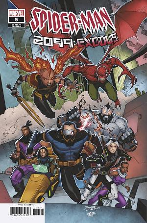 Spider-Man 2099: Exodus #5 RON LIM CONNECTING cover
