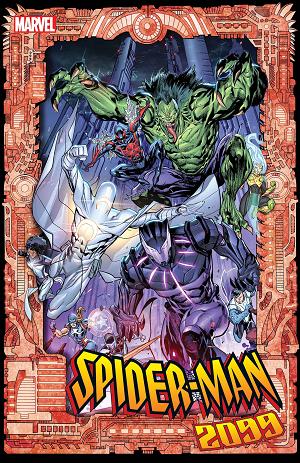 Spider-Man 2099: Exodus #3 LASHLEY 2099 FRAME cover