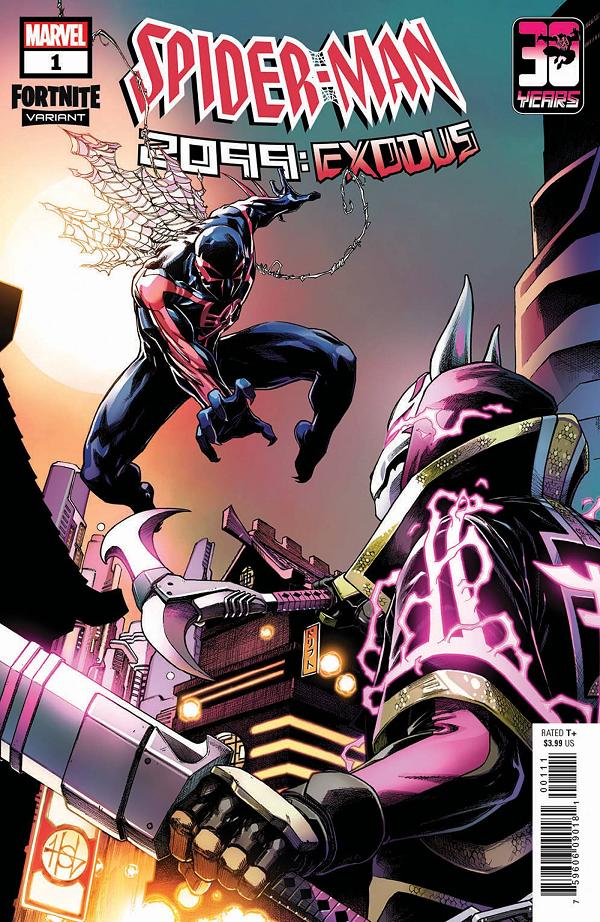 Spider-Man 2099: Exodus #1 CREEES LEE FORTNITE cover