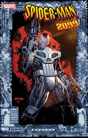 Spider-Man 2099: Dark Genesis #4 (OF 5) LASHLEY FRAME cover