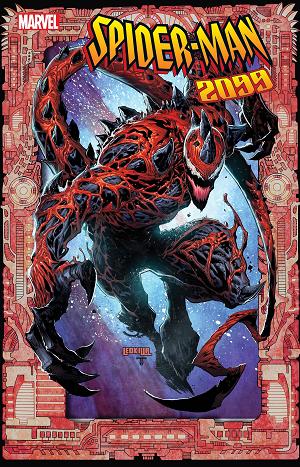 Spider-Man 2099: Dark Genesis #1 (OF 5) LASHLEY FRAME cover