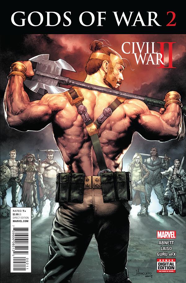 Civil War II: Gods Of War #2  cover