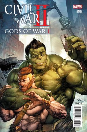 Civil War II: Gods Of War #1 (OF 4) ANACLETO cover