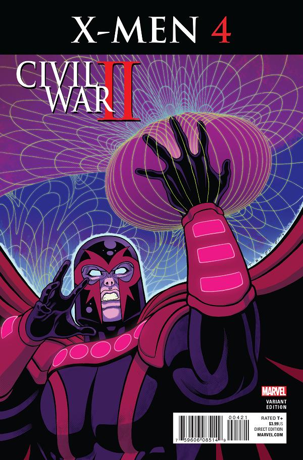 Civil War II: X-Men #4 (OF 4) MOORE cover