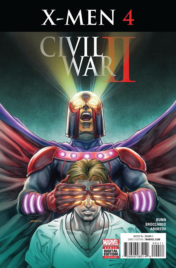 Civil War II: X-Men #4  cover