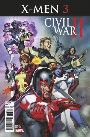 Civil War II: X-Men #3 (OF 4) MAYHEW cover