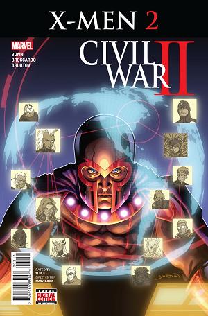 Civil War II: X-Men #2 cover