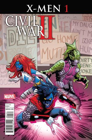 Civil War II: X-Men #1 (OF 4) LAND cover