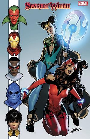 Scarlet Witch #7 PABLO VILLALOBOS HOMAGE cover