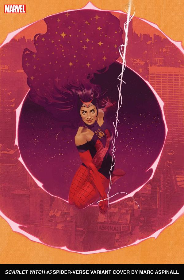 Scarlet Witch #5 ASPINALL SPIDER-VERSE cover