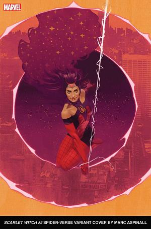 Scarlet Witch #5 ASPINALL SPIDER-VERSE cover