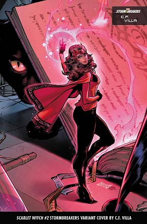Scarlet Witch #2 VILLA STORMBREAKERS cover
